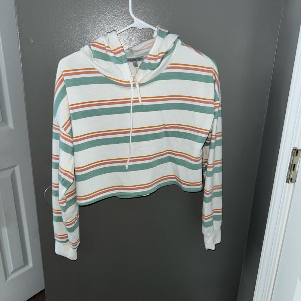 Cropped hoodie